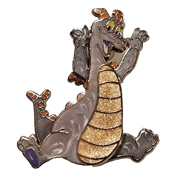 Disney Figment Moveable Arms Journey into Imagination Epcot WDW Waving Pin 48813 - Picture 2 of 5
